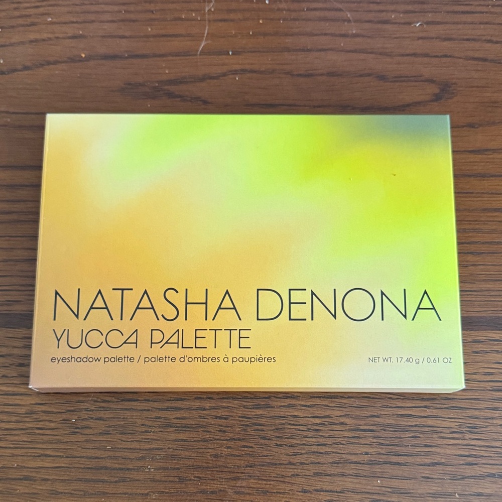 Natasha Denona Yucca Palette - Vibrant Green and Yellow
